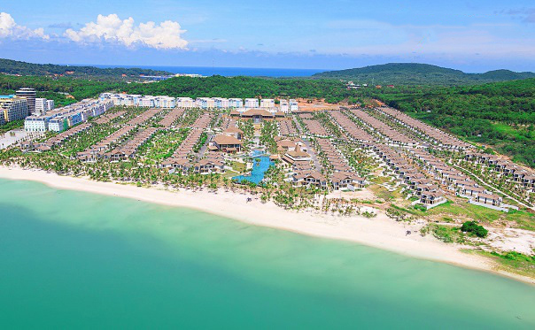 tổ hợp biệt thự b&atilde;i kem new world ph&uacute; quốc