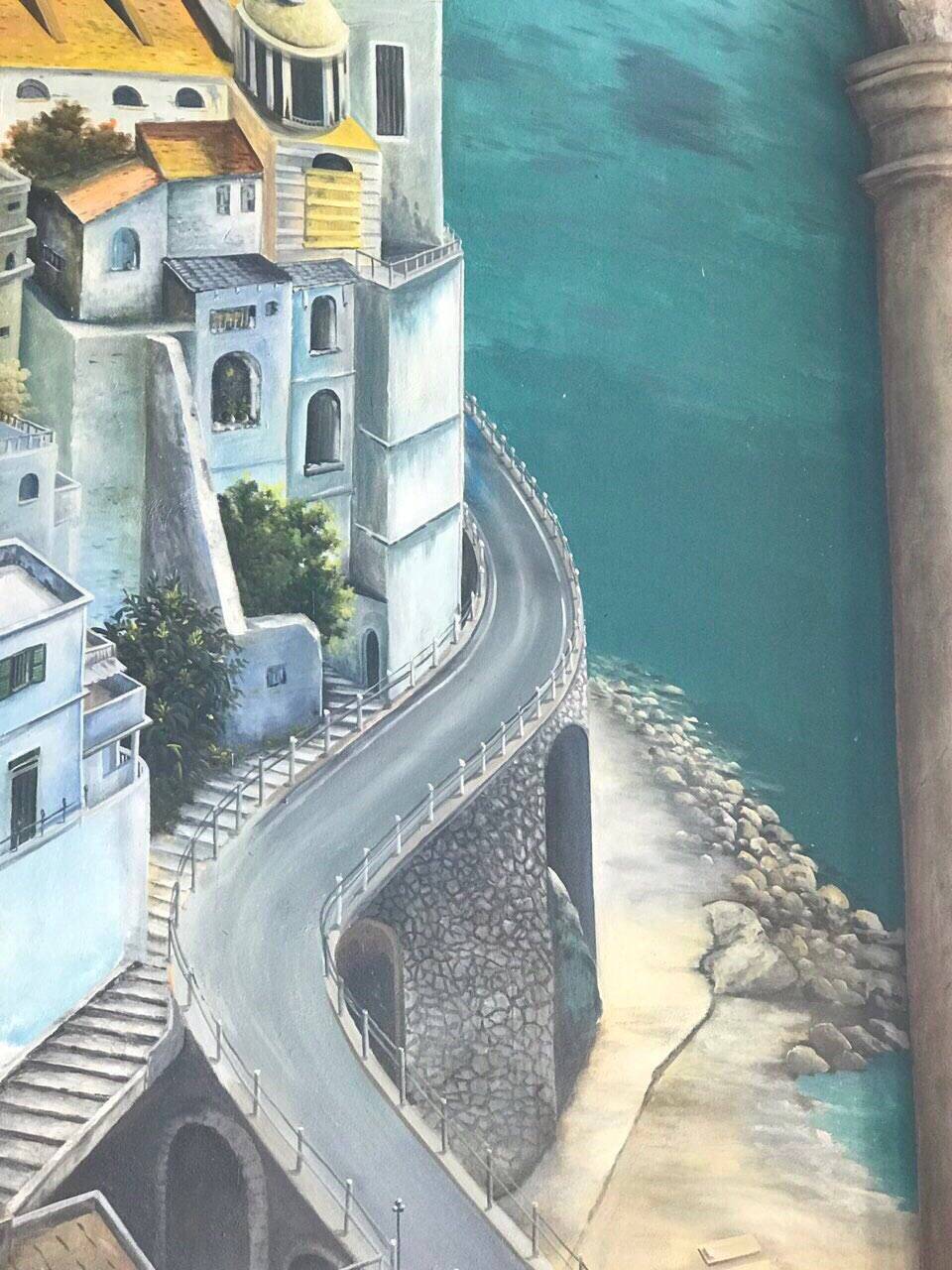 con đường shophouse địa trung hải