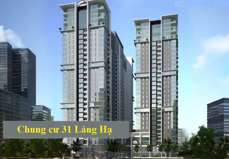 phối cảnh chung cư 31 l&aacute;ng hạ