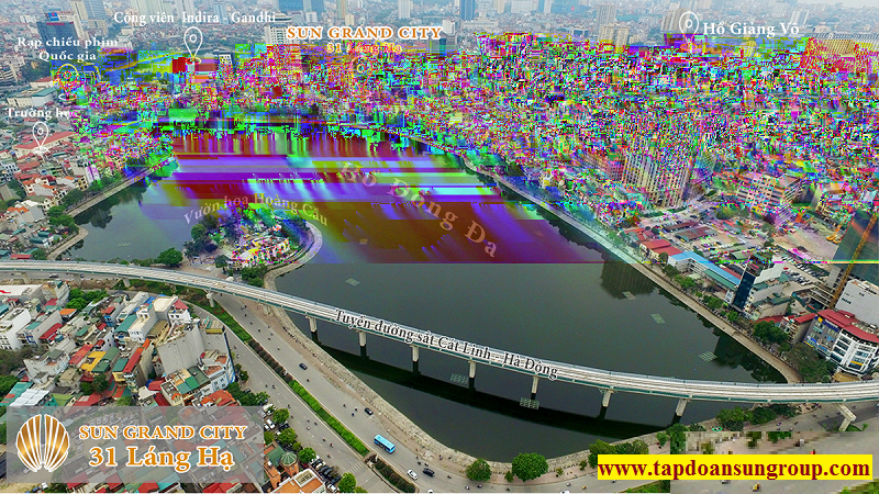 vị tr&iacute; sun grand city l&aacute;ng hạ