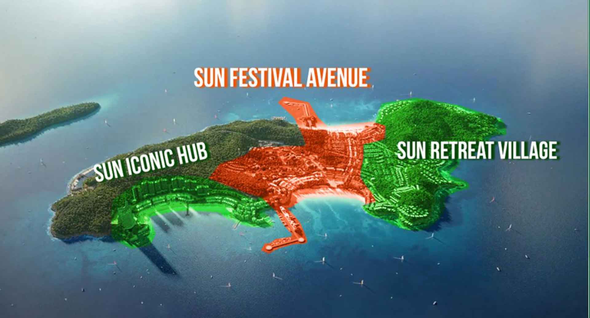 vị trí trung tâm Sun Festival Avenue vị trí trung tâm Sun Festival Avenue