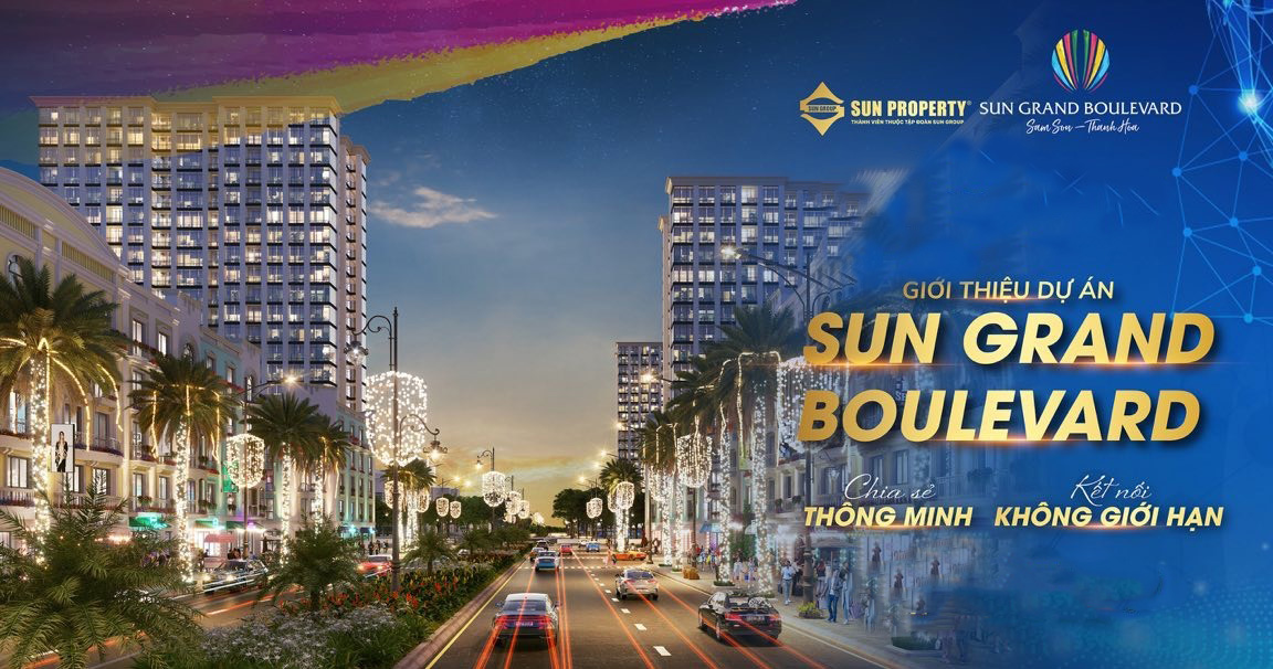 shophouse Sầm Sơn Sun Grand Boulevard