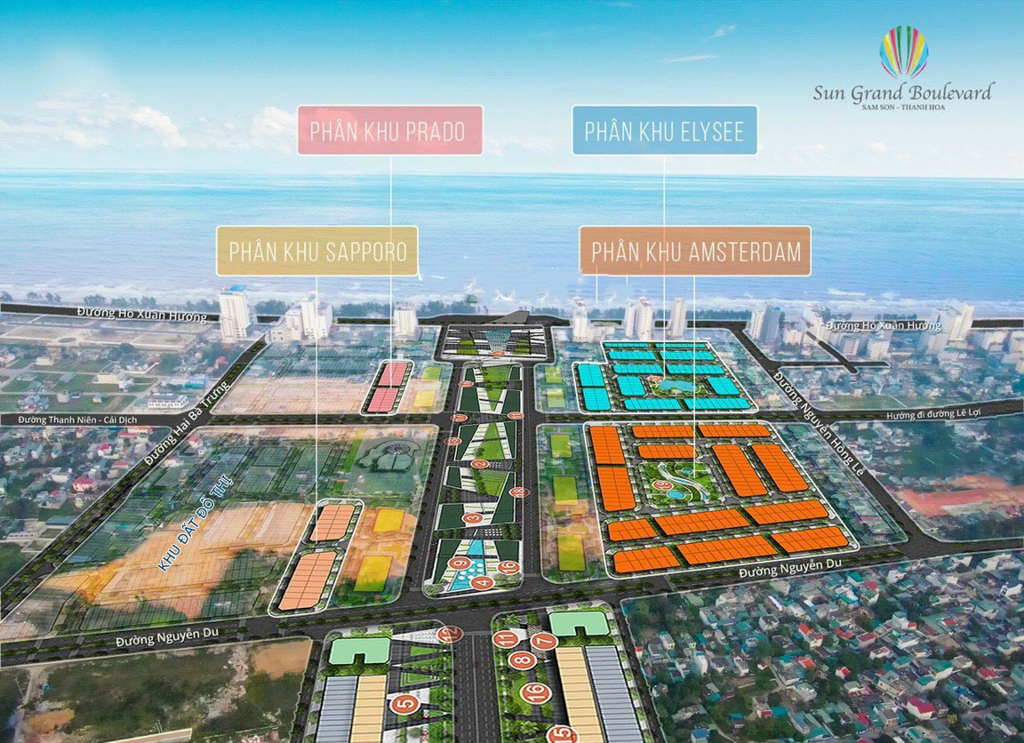 vị tr&iacute; sun grand boulevard