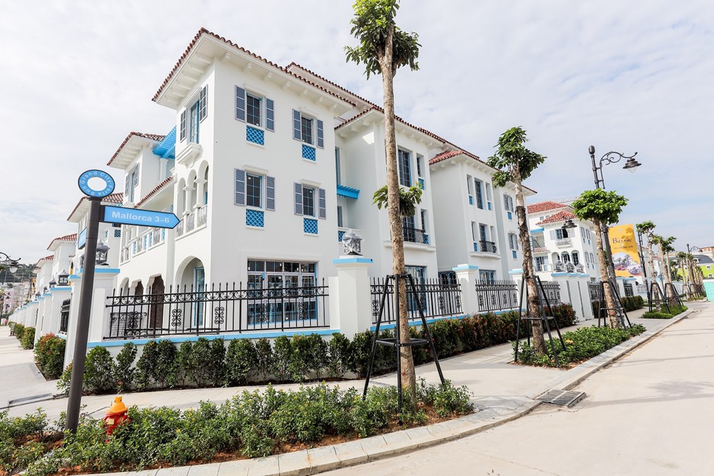 h&igrave;nh ảnh thực tế biệt thự sun grand city feria
