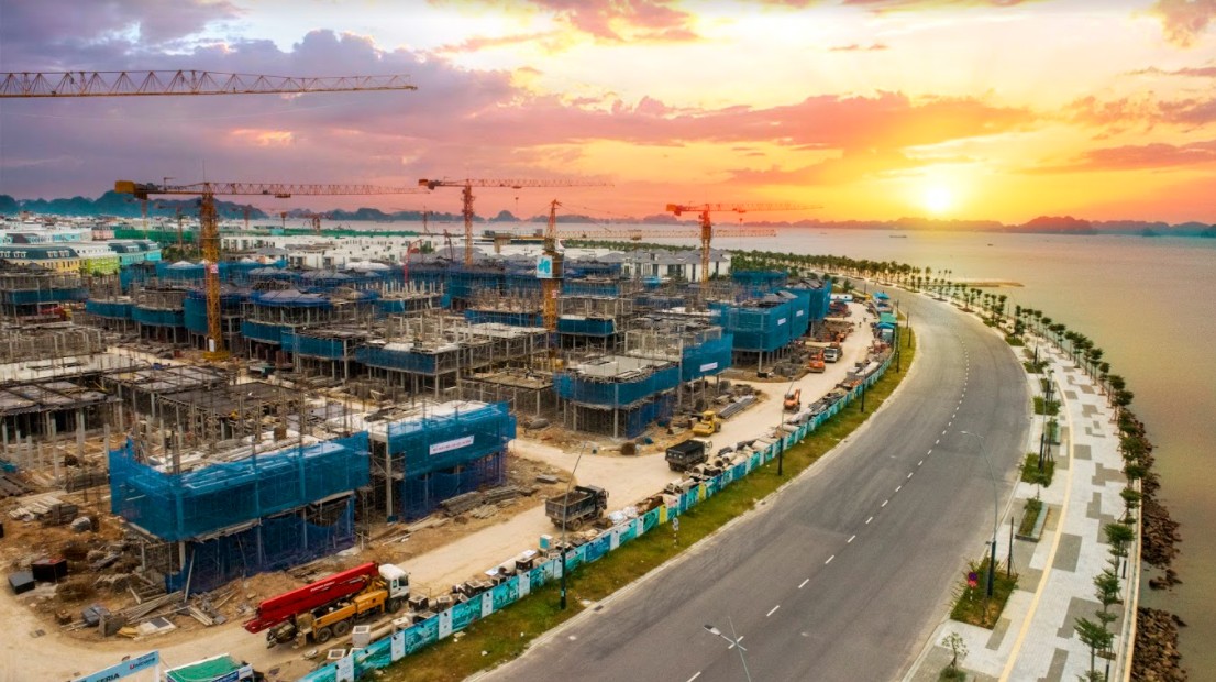 tiến độ sun grand city feria