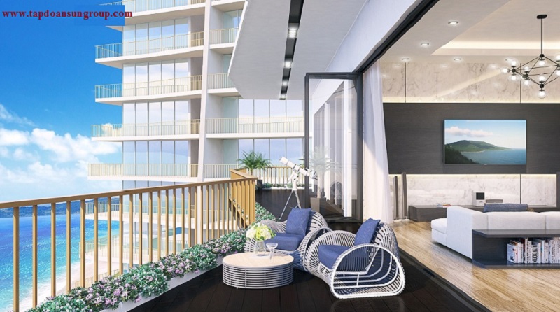 căn hộ condotel h&ograve;n thơm sun group