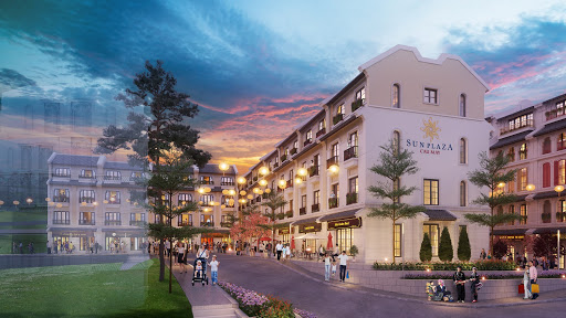 shophouse sun plaza cầu m&acirc;y sapa