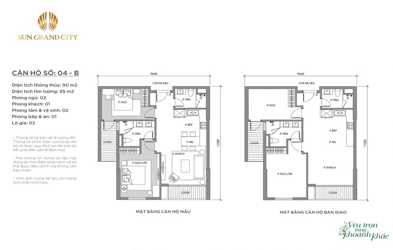 mặt bằng căn hộ chung cư 125 văn cao