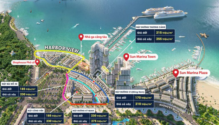 gi&aacute; b&aacute;n sun harbor plaza