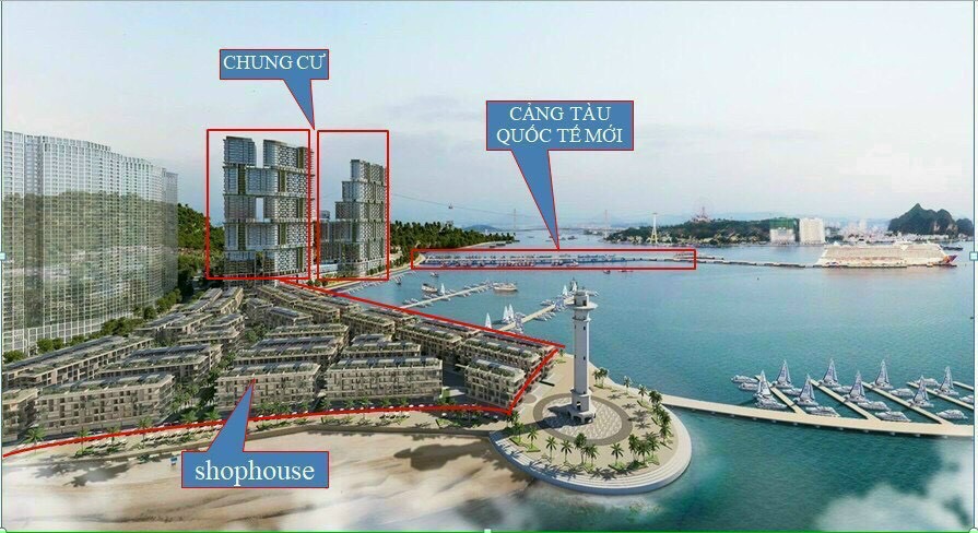 vị tr&iacute; shophouse sun marina plaza