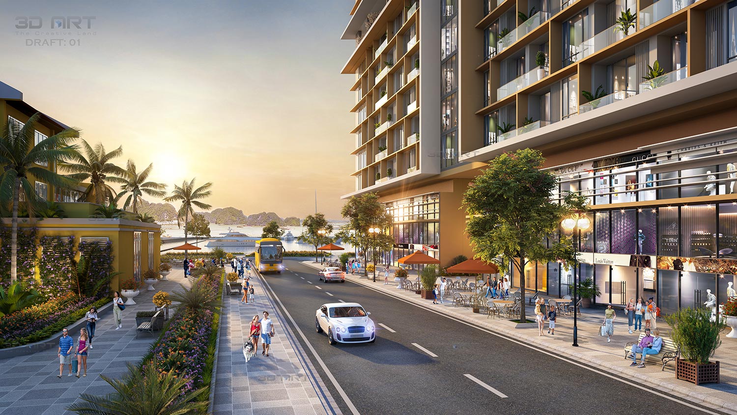 shophouse khối đế sun marina town