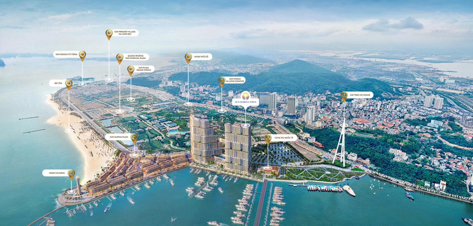 vị tr&iacute; độc t&ocirc;n sun marina town