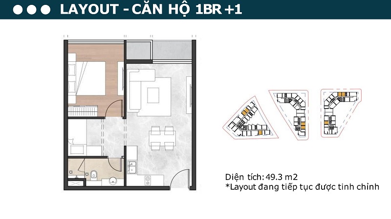 layout căn hộ 1 ngủ sun riva vista layout căn hộ 1 ngủ sun riva vista