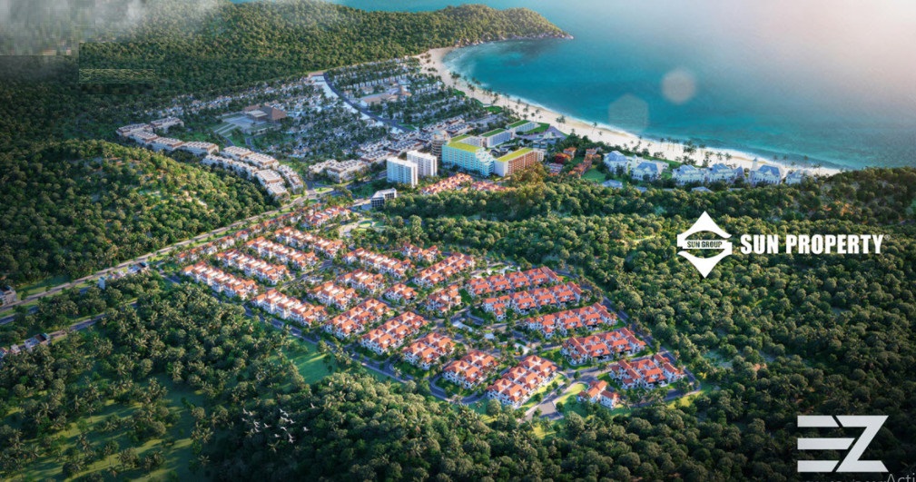vị tr&iacute; biệt thự sun tropical village