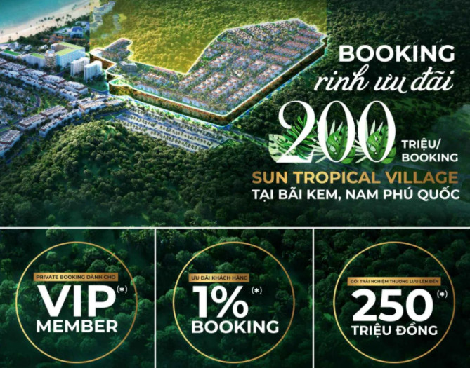 booking sun tropical village