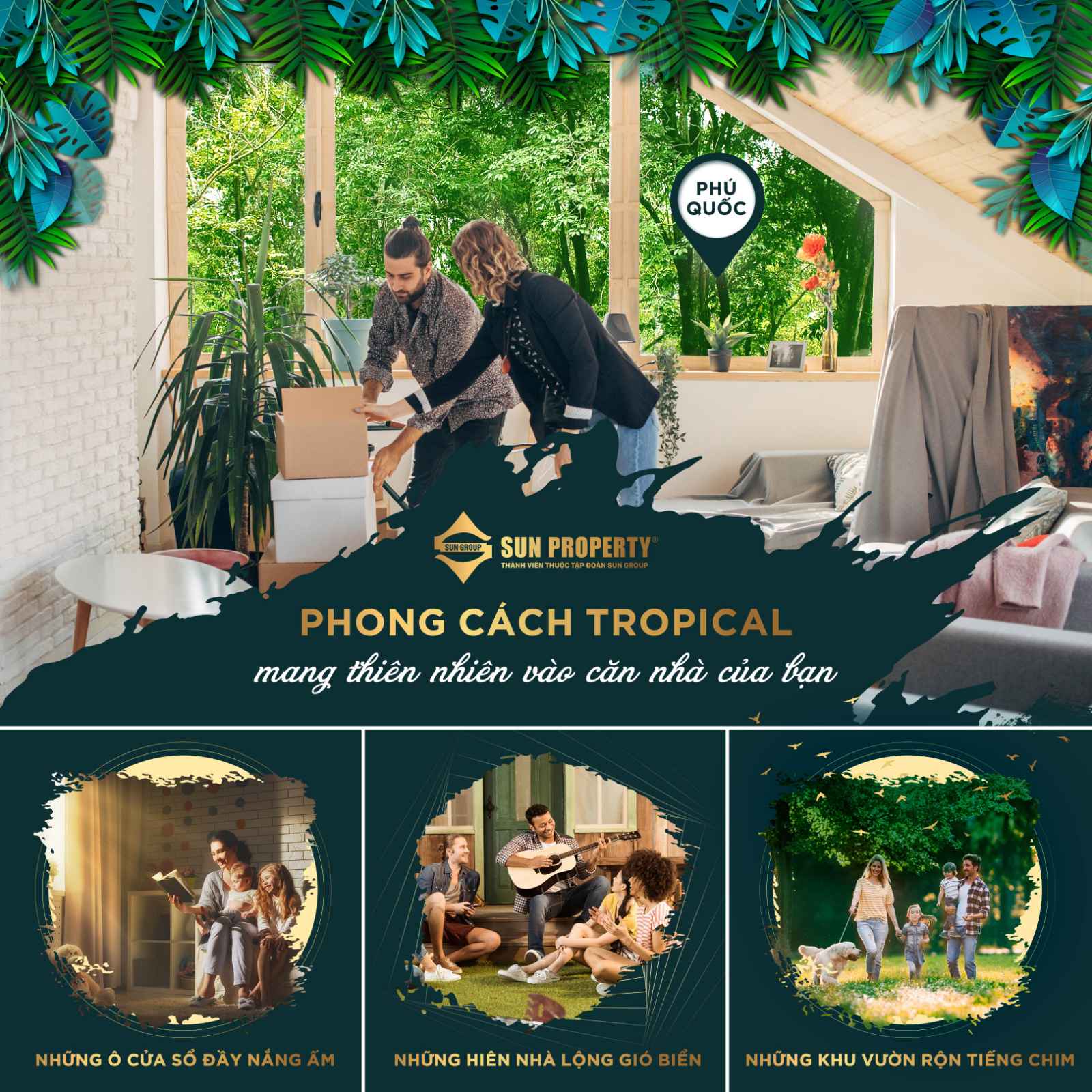 sun tropical village ph&uacute; quốc