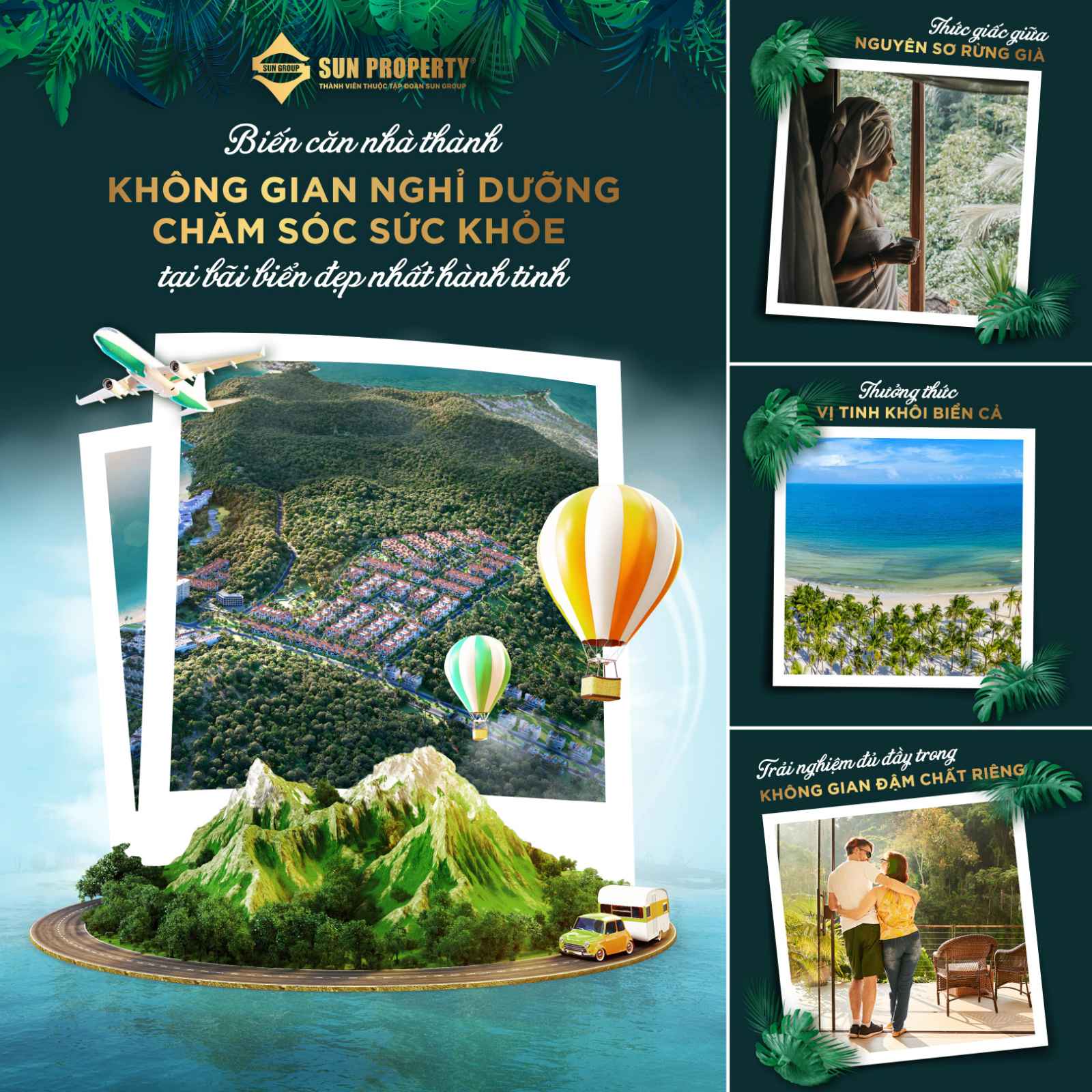 sun tropical village