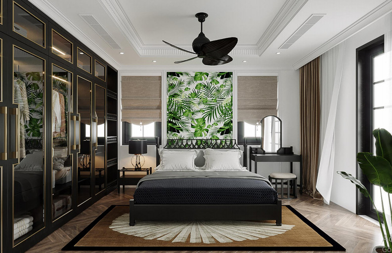 thiết kế nội thất sun tropical village