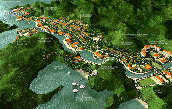 quần thể dự &aacute;n Sun Group c&aacute;t b&agrave;