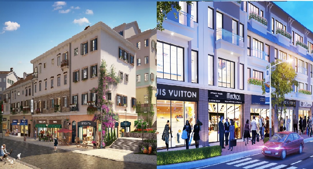 các loại shophouse 