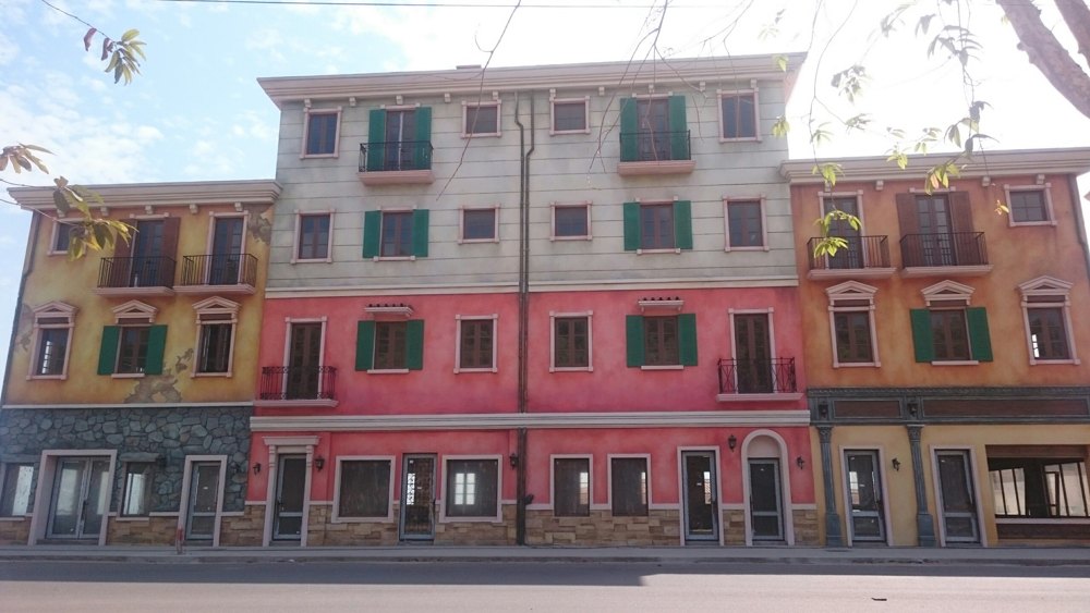 ảnh thức tế amalfi shophouse địa trung hải