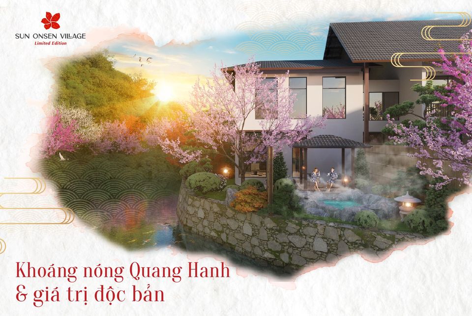 thiết kế sun onsen village quang hanh
