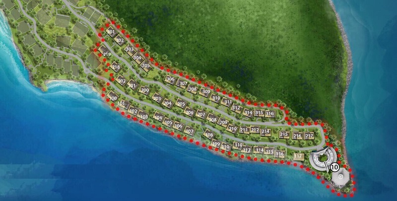 mặt bằng biệt thự mũi &ocirc;ng đội