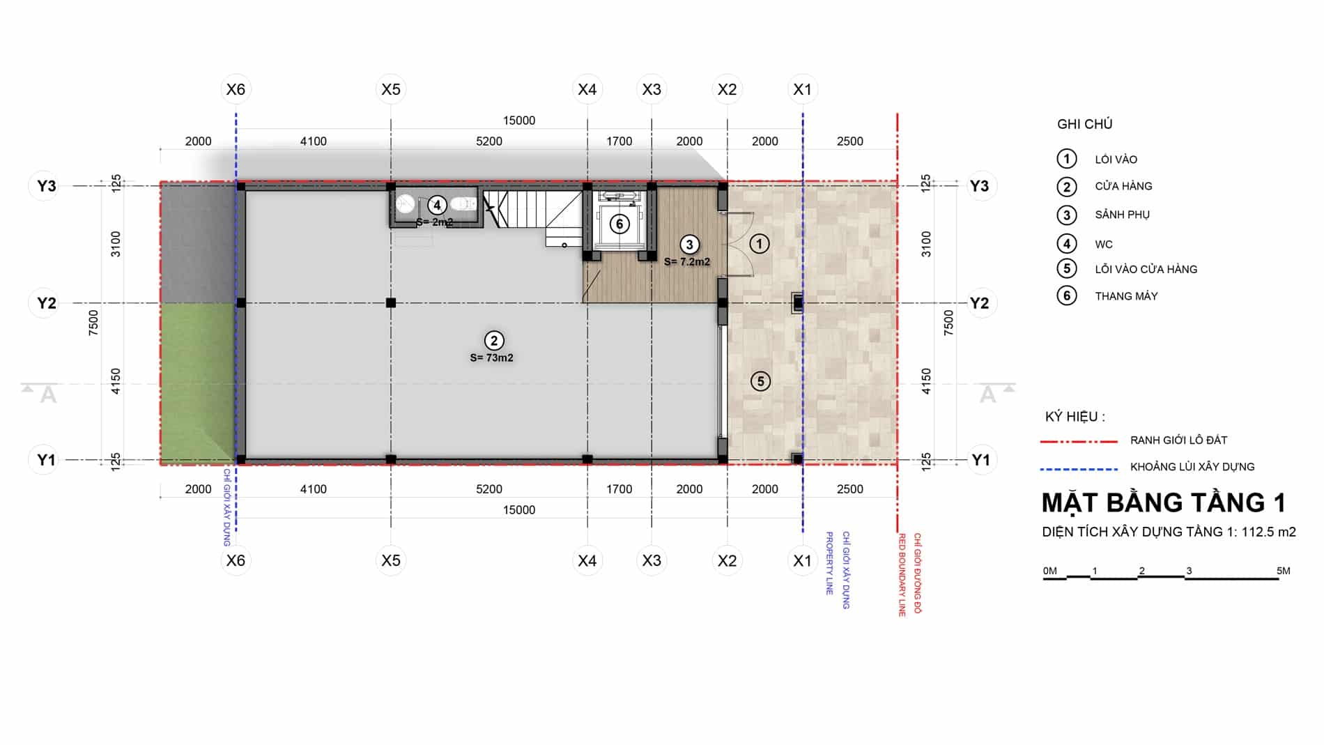 layout tầng 1 shophouse Sunneva Island layout tầng 1 shophouse Sunneva Island