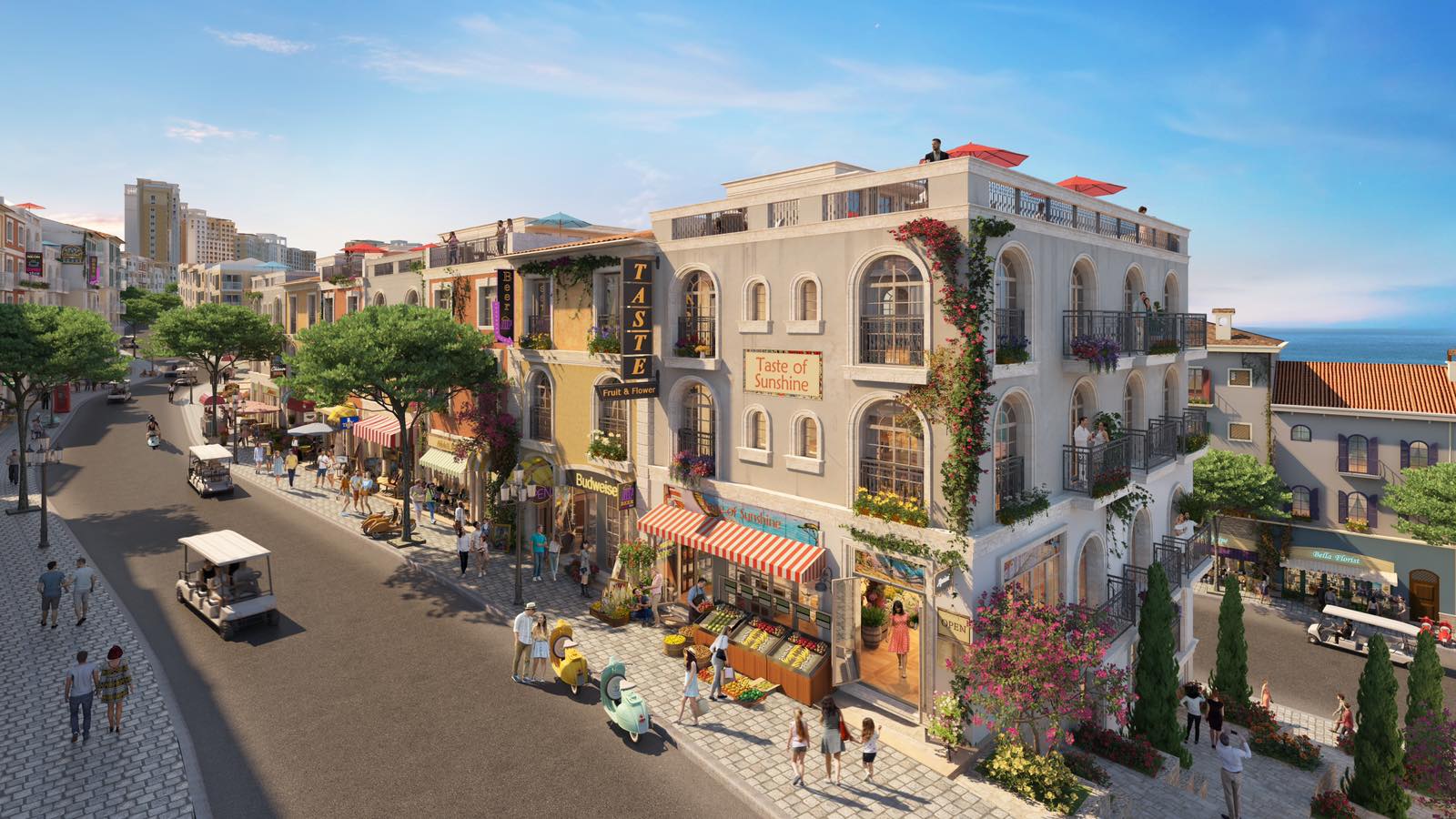 shophouse the center sun grand city hillside