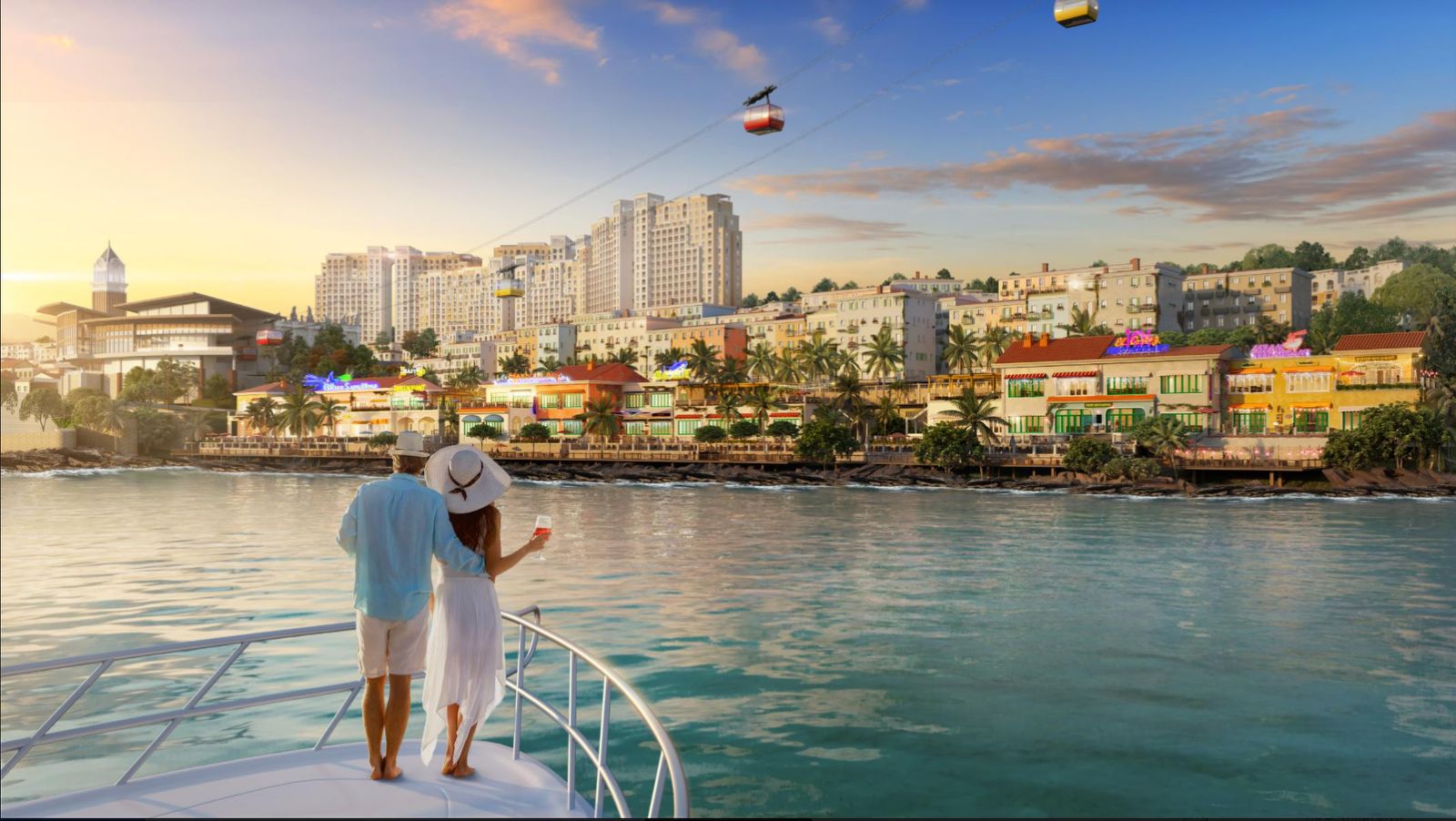 thị trấn địa trung hải ph&uacute; quốc