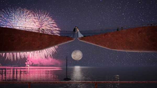 &yacute; tưởng thiết kế cầu H&ocirc;n Địa Trung Hải